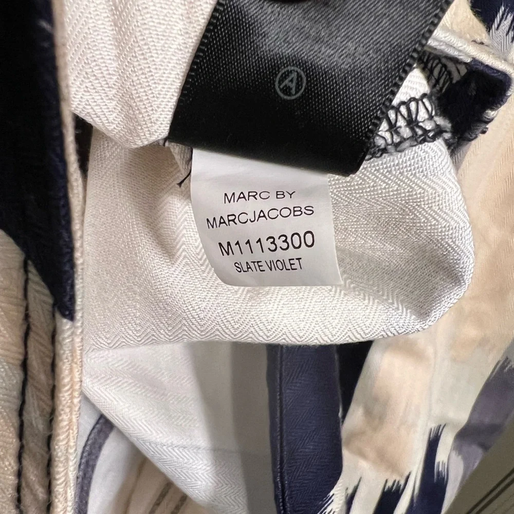 Marc by Marc Jacobs Eddi Ikat Dress in Slate Violet NWT - Picture 7 of 8